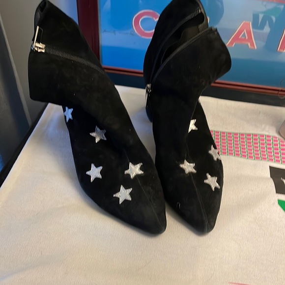 RAYE- Revolve Suede Star Ankle Boots - Picture 2 of 4